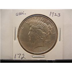 1923 Peace Dollar