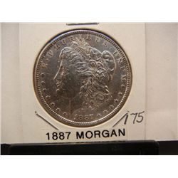 1887 Morgan Dollar