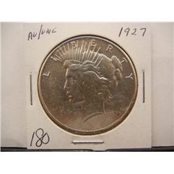 1927 Peace Dollar