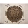 Image 1 : 1901 Morgan Dollar, Semi Key Date