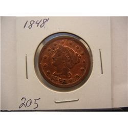 1848 Large Cent