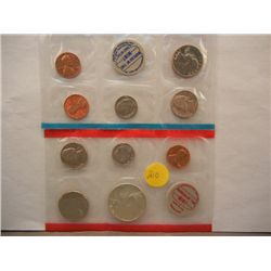 1970 US Mint UNC Coin Set, P&D Mint Marks, 40% Silver