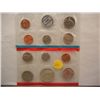 Image 1 : 1970 US Mint UNC Coin Set, P&D Mint Marks, 40% Silver