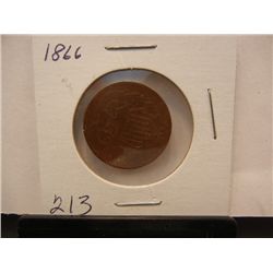 1866 2 Cent Piece