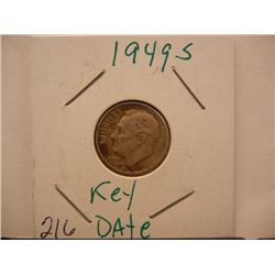 1949-S Roosevelt Dime