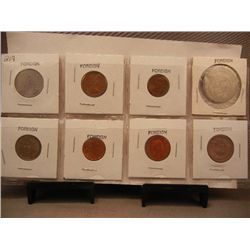 (8) Foreign Coins