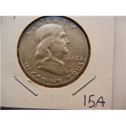 1952 Franklin Half Dollar