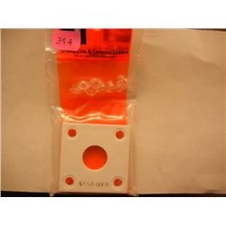 $2.50 Gold Coin Holder