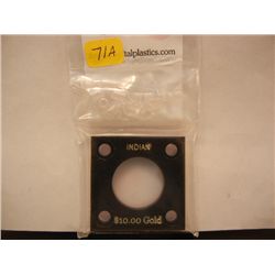Indian $10 Gold Coin Holder