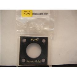 Indian $10 Gold Coin Holder