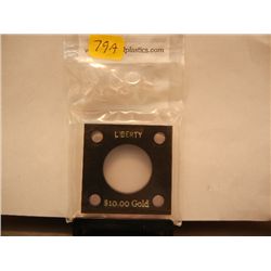 Liberty $10 Gold Coin Holder