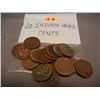 Image 1 : (20) Indian Head Cents, Mixed Dates