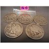 Image 2 : (5) Walking Liberty Half Dollars, Mixed Dates