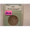 Image 1 : 1946-S Walking Liberty Half Dollar, Graded by NTC, MS65