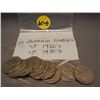Image 1 : (10) Buffalo Nickels, 1920s-1930s