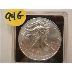 2014 American Silver Eagle, .999 Fine Silver, 1 Troy Oz.