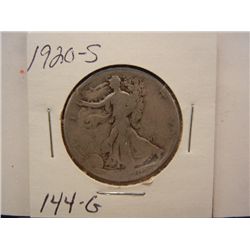 1920-S Walking Liberty Half Dollar