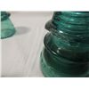 Image 2 : LOT 7 HEMINGRAY GLASS INSULATORS