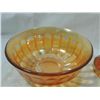 Image 2 : LOT 7 MARIGOLD CARNIVAL GLASS PIECES