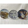 Image 1 : LOT 3 DECORATIVE COLLECTORS PLATES MIXED