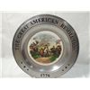 Image 4 : LOT 4 PEWTER AMERICAN REVOLUTION PLATES
