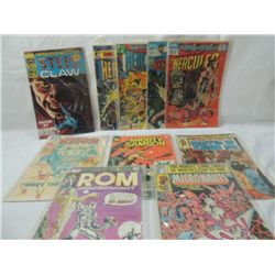 LOT 10 VINTAGE COMICS MIXED
