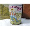 Image 2 : LOT 3 VINTAGE TINS AND WOODEN BOX