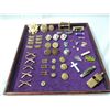 Image 2 : LOT BOX ASSORTED ANTIQUE MILITARY PINS AND BUTTON