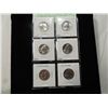 Image 1 : COLLECTION OF SIX DIFFERENT WASHINGTON QUATERS