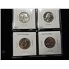 Image 2 : COLLECTION OF SIX DIFFERENT WASHINGTON QUATERS