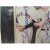 Image 2 : MICKEY MANTLE & TED WILLIAMS AUTOGRAPHED MATTED CO