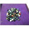 Image 1 : LOT 50+ VINTAGE ASSORTED MARBLES