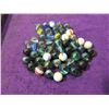 Image 1 : LOT 50+ VINTAGE ASSORTED MARBLES