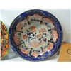 Image 2 : LOT 3 VINTAGE DECORTIVE TIN BOWL AND CIGAR BOX