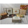 Image 1 : LOT 10 VINTAGE CIGAR BOXES VARIOUS SIZES.