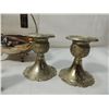 Image 8 : LOT 11 METAL COLLECTIBLES BOXES, CANDLE HOLDER, EC