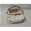 Image 1 : LOUIS VUITTON REPLICA SMALL MULTI COLOR LOGO PURSE