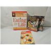 Image 1 : LOT 4 HEALTHY LIVING THEME BOOK DVD COOKBOOKS