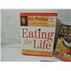 Image 2 : LOT 4 HEALTHY LIVING THEME BOOK DVD COOKBOOKS