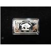 Image 3 : GERMAN SILVER 1 TROY OUNCE BISON BAR