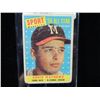 Image 1 : 1958 TOPPS #480 EDDIE MATHEWS