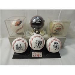 LOT 6 COMMEMORATIVE BASEBALLS