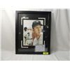 Image 8 : MICKEY MANTLE 18X22 FRAMED AUTOGRAPH PIC COA