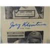 Image 2 : JOHNNY KLIPPSTEIN AUTOGRAPHED