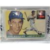 Image 2 : 1955 TOPPS #2 TED WILLIAMS BASEBALL CARDS