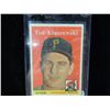Image 2 : 1958 TOPPS #178 TED KLUSZEWSKI BASEBALL CARD