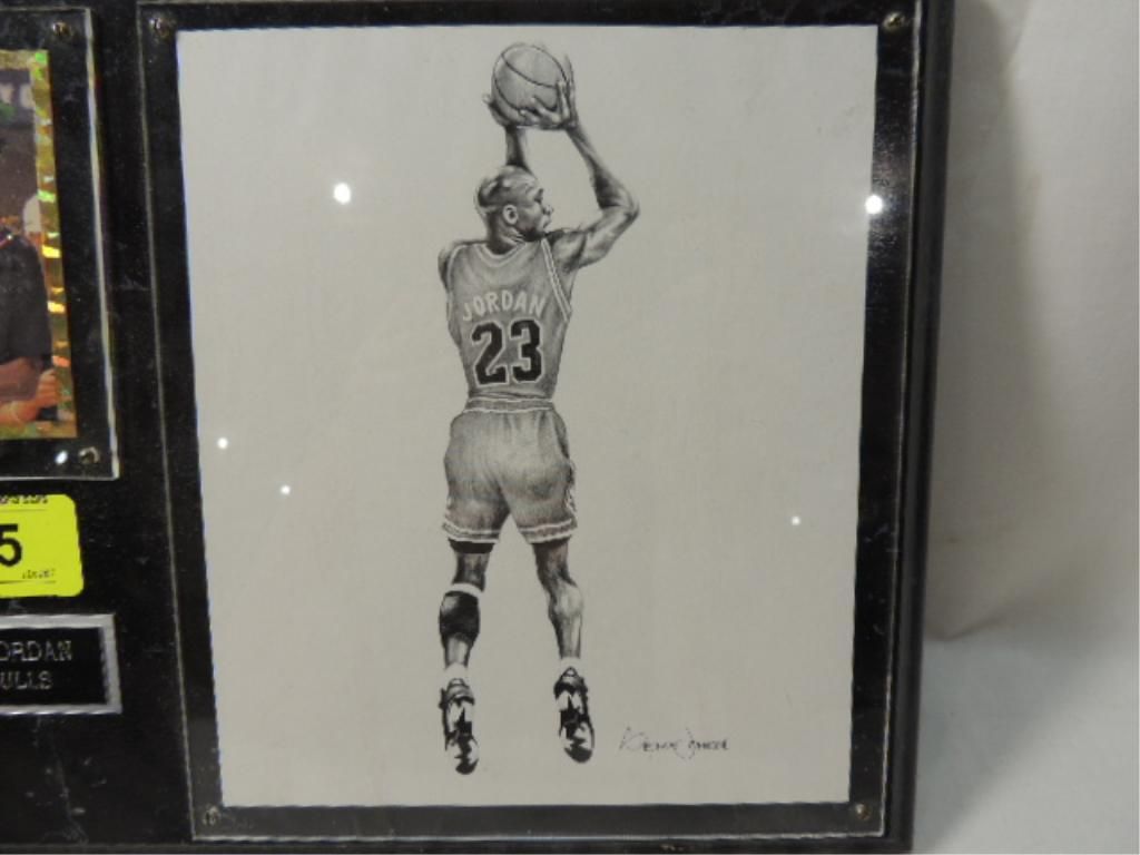 michael jordan plaque