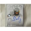 Image 2 : LOT 3 LEAF AUTOGRAPH FOOTBALL PLAYER CARDS