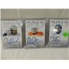 Image 1 : LOT 3 2013 AUTOGRAPH FOOTBALL PLAYER CARDS