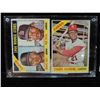 Image 1 : 1966 TOPPS 2 CARDS BASEBALL ROOKIE STARS & FLOOD
